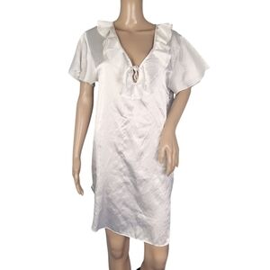 Barbizon White Nightgown Small